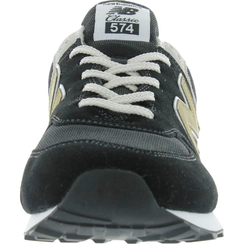 New Balance Mens ML574v2 Black Sneakers Athletic and Training Shoes Shoes Used - Picture 4 of 5
